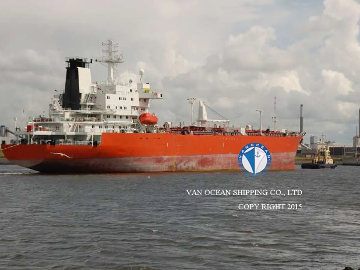 Kapal tanker minyak/kimia untuk dijual