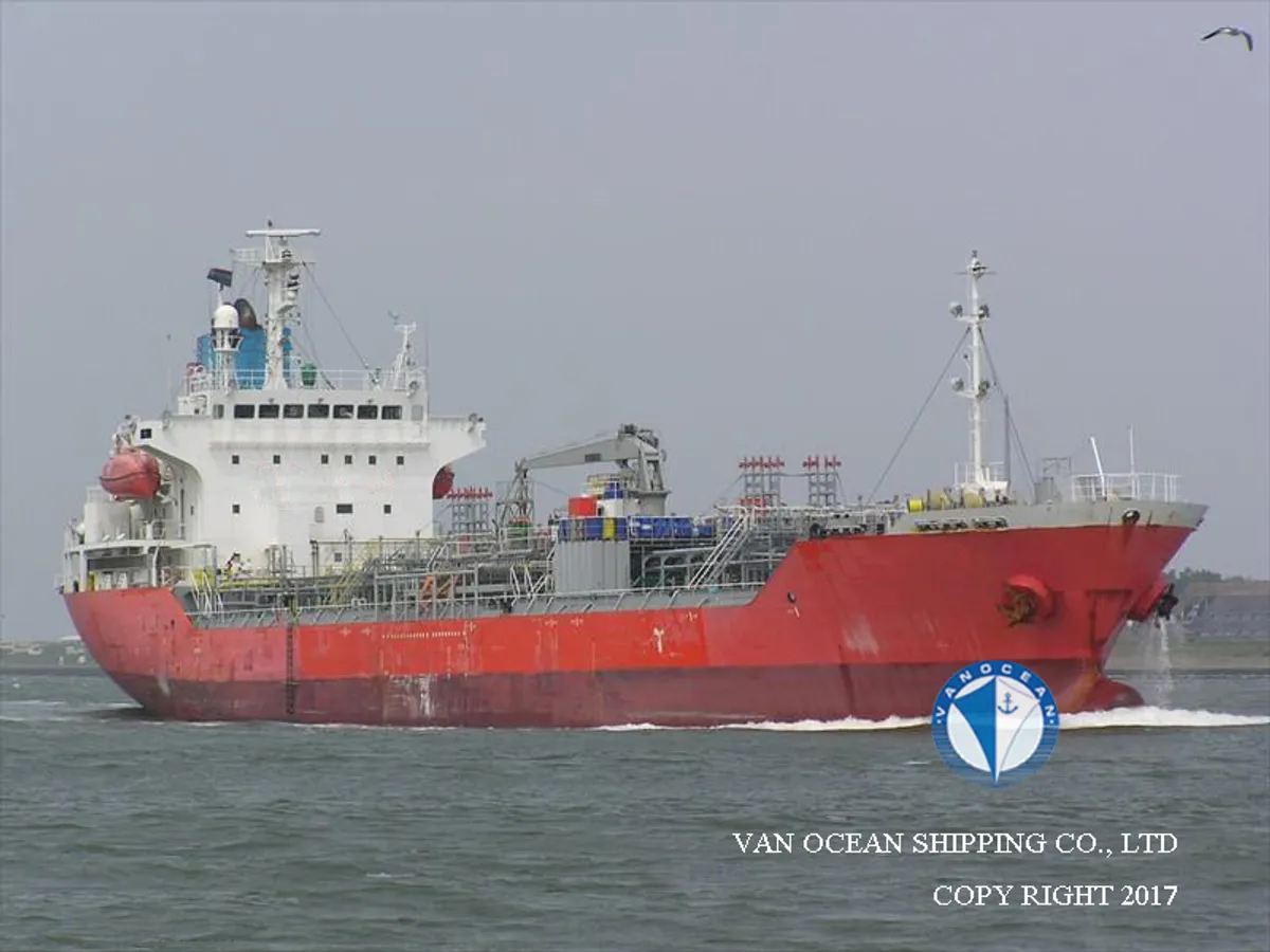 Kapal tanker minyak/kimia untuk dijual
