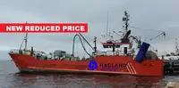 Kapal untuk pengolahan dan pengiriman ikan dijual